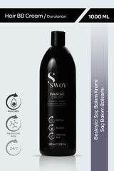 Swoy Hair BB Cream - Durulanan Besleyici Saç Bakım Kremi 1000 ml
